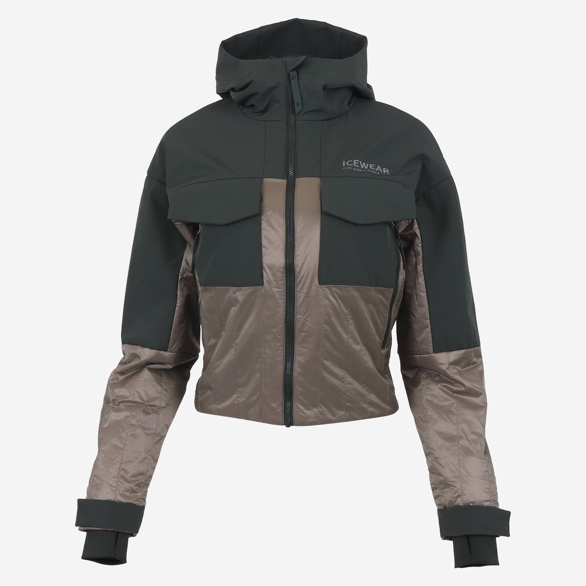 Veste Black sheep avec rembourrage en laine islandaise 